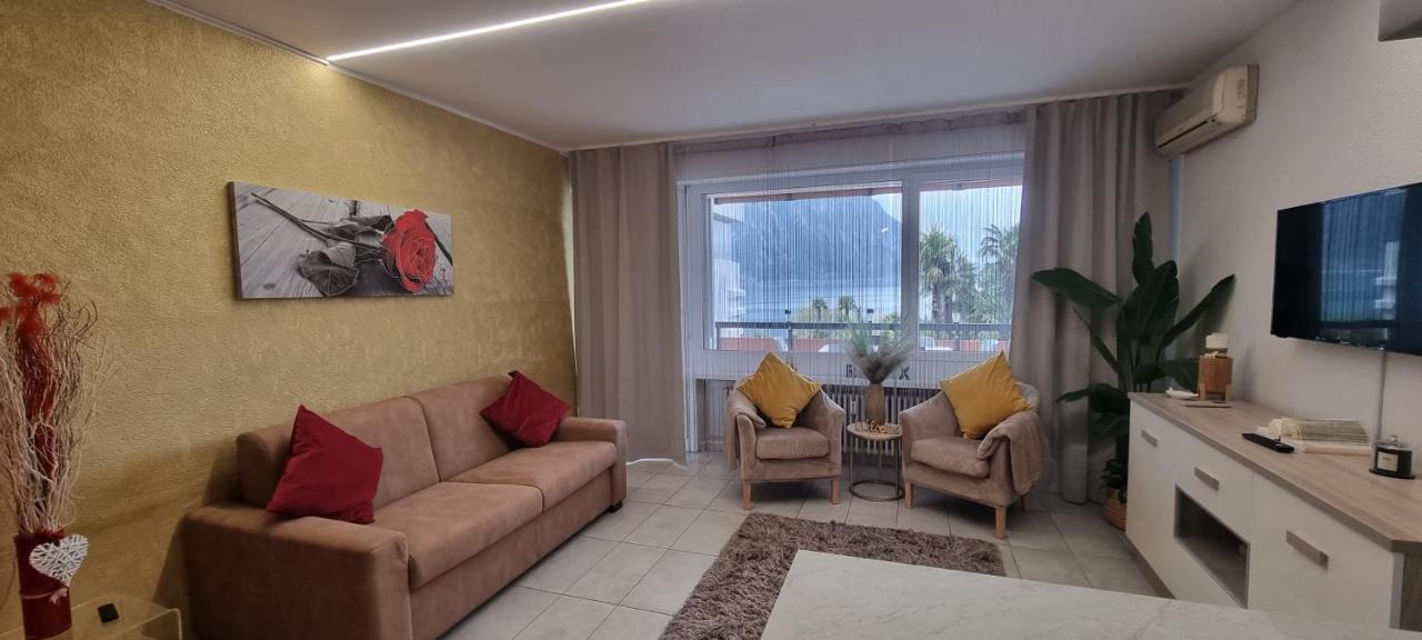 Relax-Lugano Lake Bissone Exterior foto